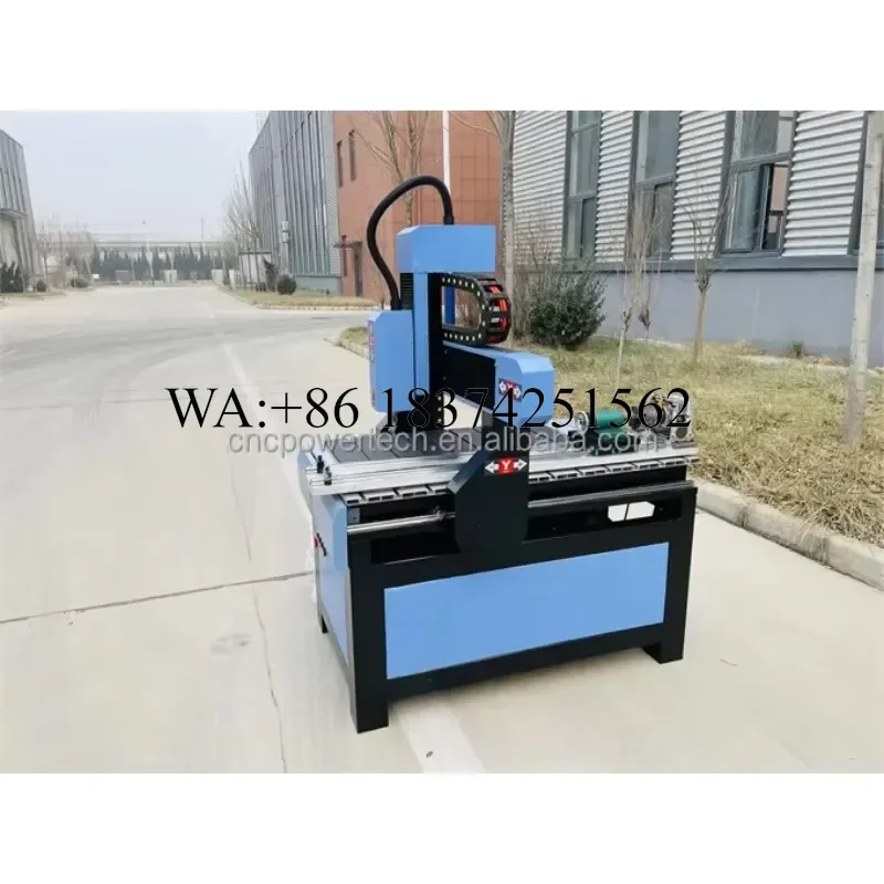 Wmwmnu for 6090 Hot Sale Mini Wood Cnc Router With Rotary Axis
