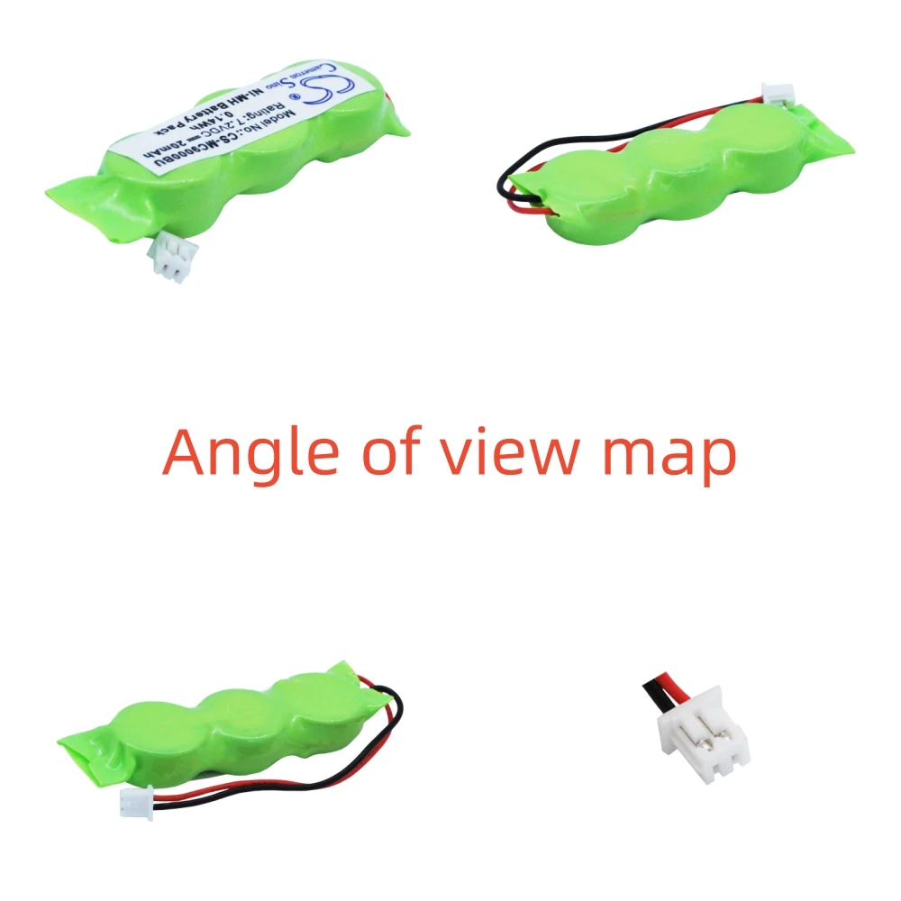 Ni-MH Battery for Symbol CMOS / BackUp.7.2V,20mAh,MC9000 MC9060 MC9090 PDT2800 PPT2800 PPT2842 PPT2846,OBEA000003B OBEA000003C