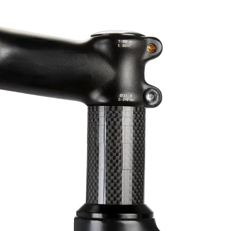 5 10 15mm Anello in lega di alluminio in carbonio Guarnizione tubo sterzo bici Rondella asta distanziale adatto per servo forcella da 28,6 mm