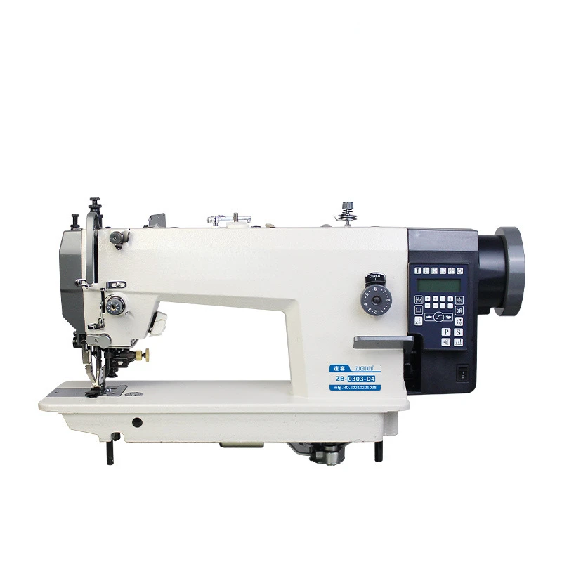 Vollautomatische Computer-Nähmaschine für Leder, Gepäck, Synchron-Nähmaschine für Kleidung, Industrielle Overlock-Maschine