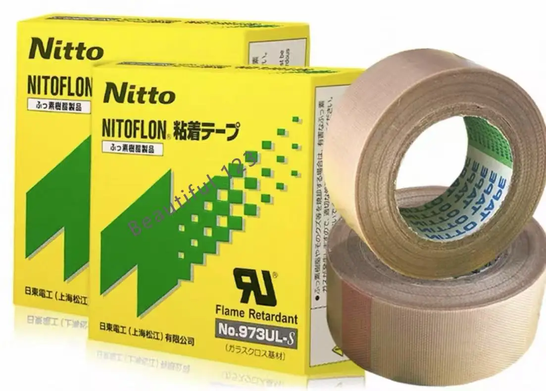

10pcs High Temperature Resistant Adhesive 973ul 973 Japan NITTO Tape NITOFLON Waterproof Electrical Tape NO.973ul-S