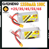 Gaoneng GNB 1350mAh 100C 2S 3S 4S 5S 6S 7.4V 11.1V 14.8V 18.5V 22.2V Lipo Battery With XT60 Plug Connector for FPV Racing Drone