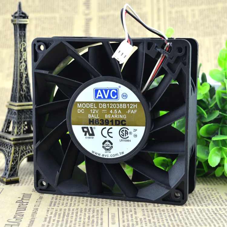 

НОВЫЙ ОРИГИНАЛЬНЫЙ DB12038B12H 12 СМ 12 В 4,5 А 12038 120*120*38 мм 12 см ОХЛАЖДАЮЩИЙ ВЕНТИЛЯТОР