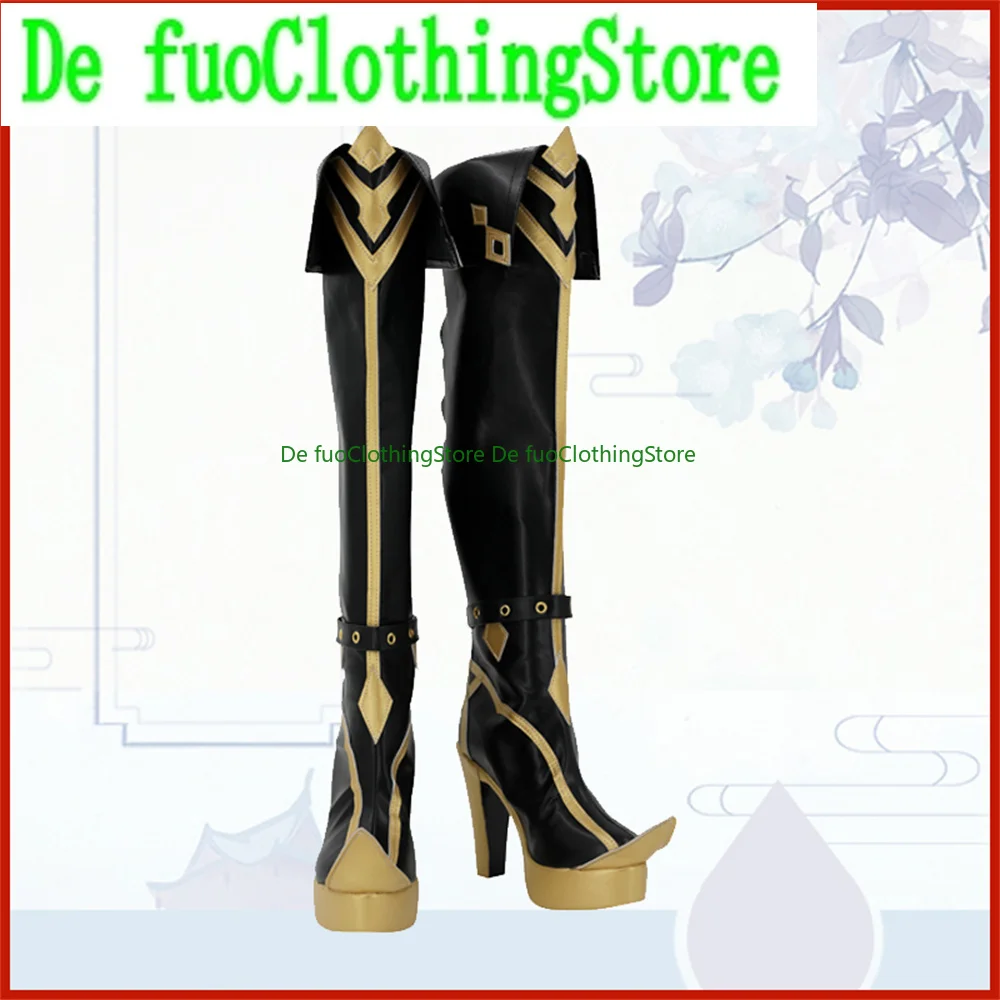 DefuoClothing Store Genshin Impact Dehya Cosplay Sapatos Halloween Jogo de Natal Anime Personagem Adereços de Festa