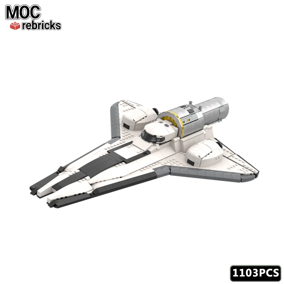 MOC Space War Movie Series Discovery Star Explorer Building Block Model Set DIY Kids Birthday Gift Educational Toys