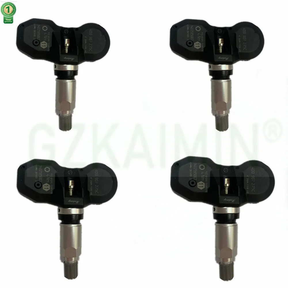 

Set 4 PCS New TPMS Tire Pressure Sensor 4D0907275C 4D0907275 For AUDI A4 A6 A8 2004 2005 2006 2007