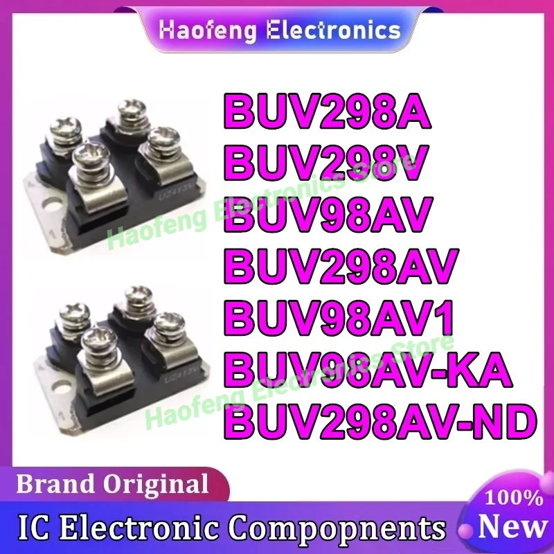 

Новые интегральные схемы BUV298V BUV298A BUV98AV BUV298AV BUV98AV1 BUV98AV-KA BUV298AV-ND