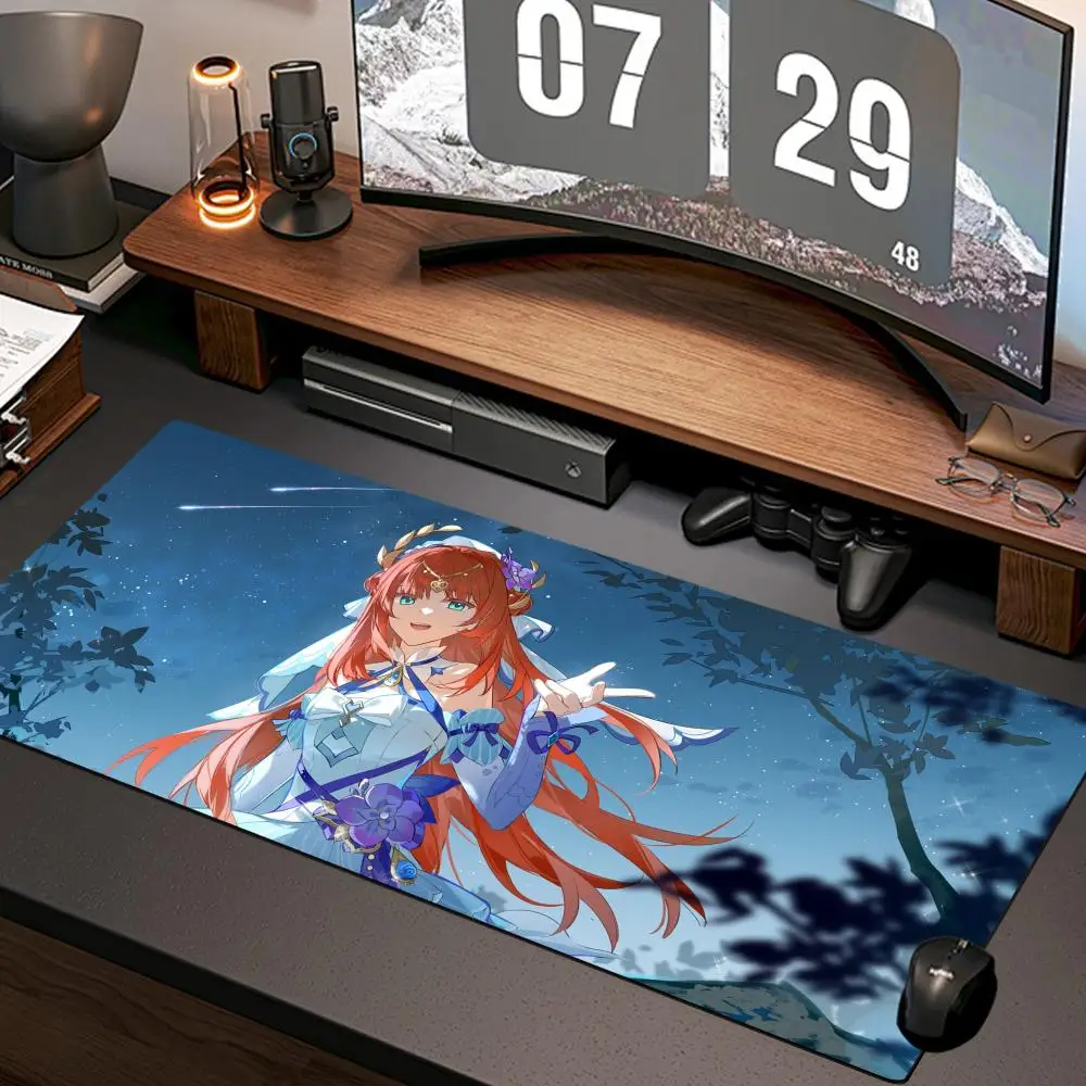 Resolution Nilou Mouse Pad New Computer Home Mousepad XXL Desk Mats Natural Rubber Office Anti Slip Gaming Accessories pad