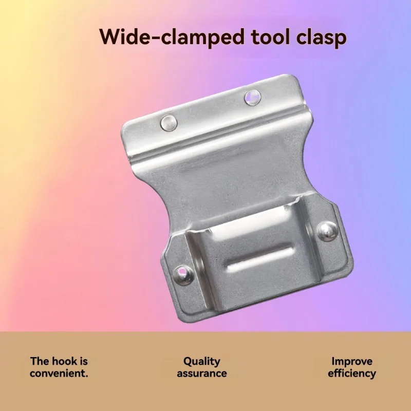 AT02-Clip-On Tool Suitable For Cordless Drills, Impact Drills, Nailers, Tape Measures, And Anything Else With A Hanging Clip