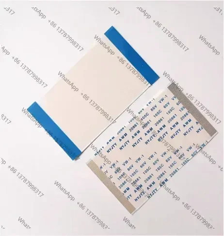 2pcs Brand new  20861/20706 105°C 60V logic board gold-plated ribbon cable, 60P, same side, 85mm long