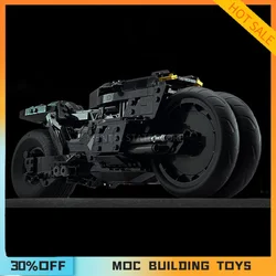 784PCS Customized MOC Bat motorcycle Movie Props Building Blocks Technology Bricks DIY Creative Assembly Toys Holiday Gifts