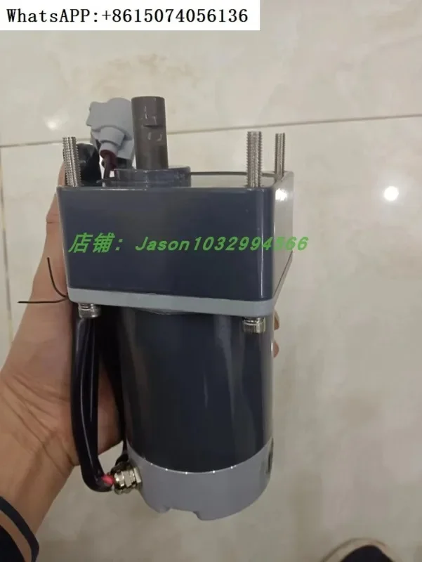 Sweeper side brush motor shaft with groove bayonet side brush motor large 36V48V DC sanitation vehicle motor