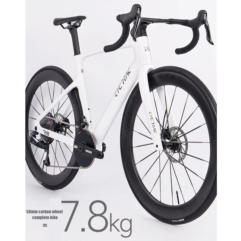Super Light Full Carbon Road Bike with Wireless GEX 13 Speed Electronic Shifter Competition-Grade Hydraulic Brake Racing Bicycle