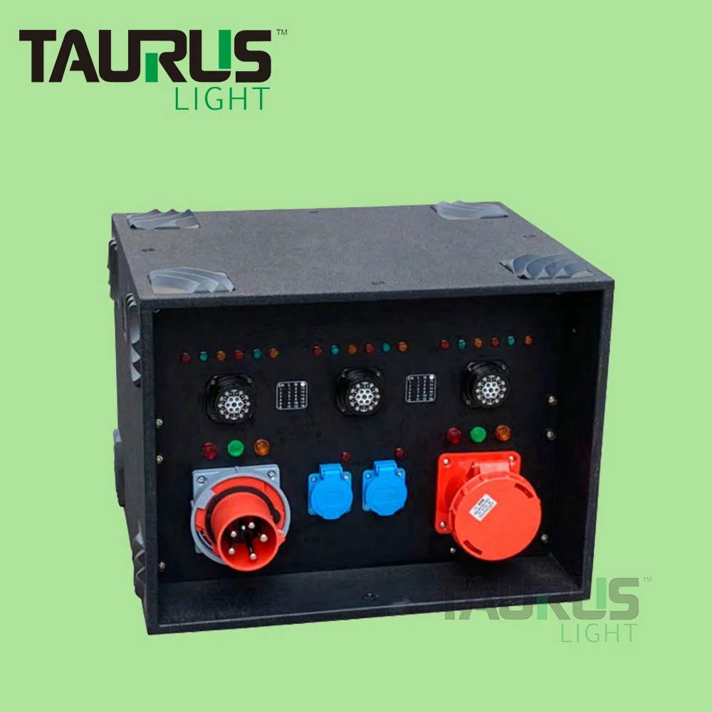 

Entertainment Power Supply Waterproof Socapex 19pin Power Distribution Box Electric Boxes for Stage Lighting