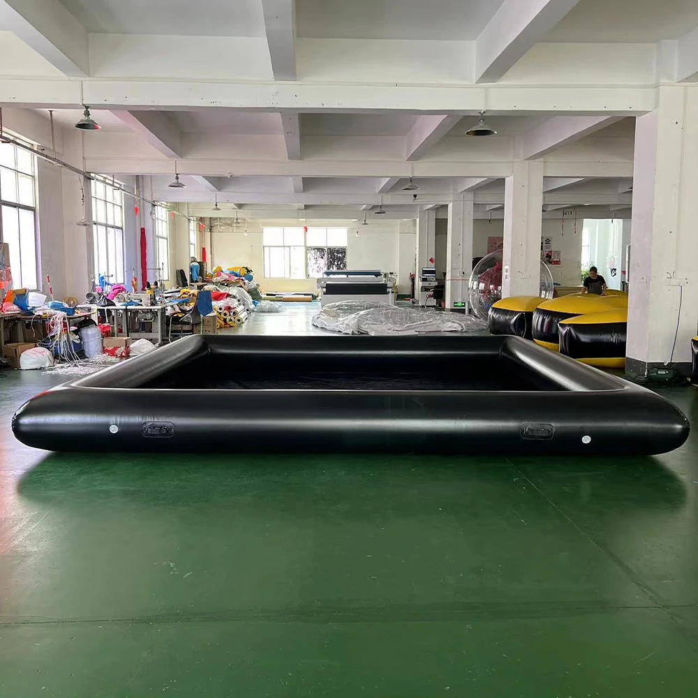 

New Type Rectangular Above Ground Commercial Grade Pvc Inflatable Water Swimming Pool for Children and Adults