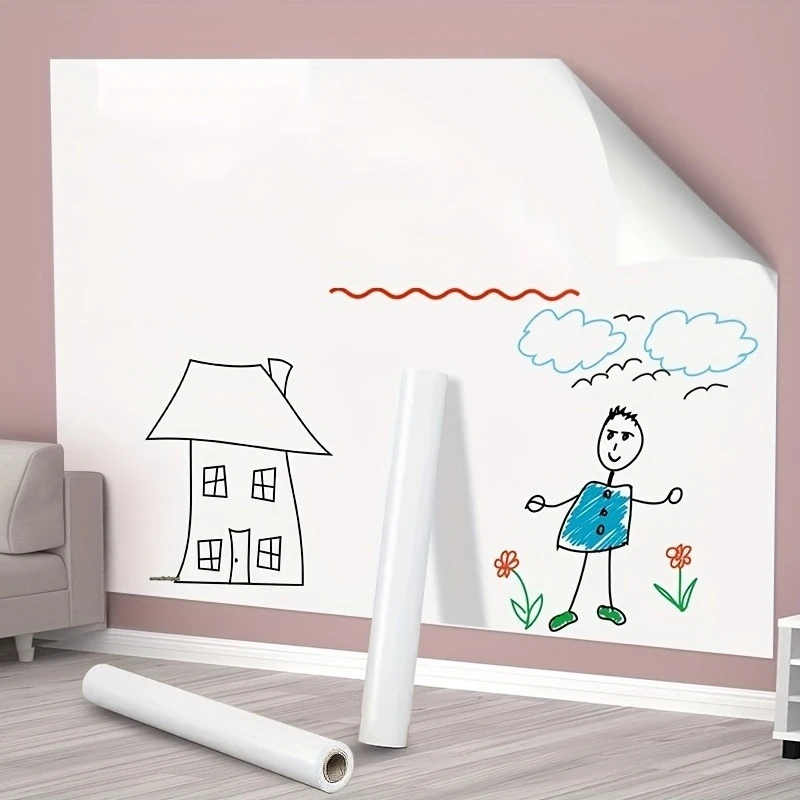 Electrostatic Whiteboard Sticker Removable Reusable PP Material Erasable Sheet for Teaching Graffiti Household Drawing