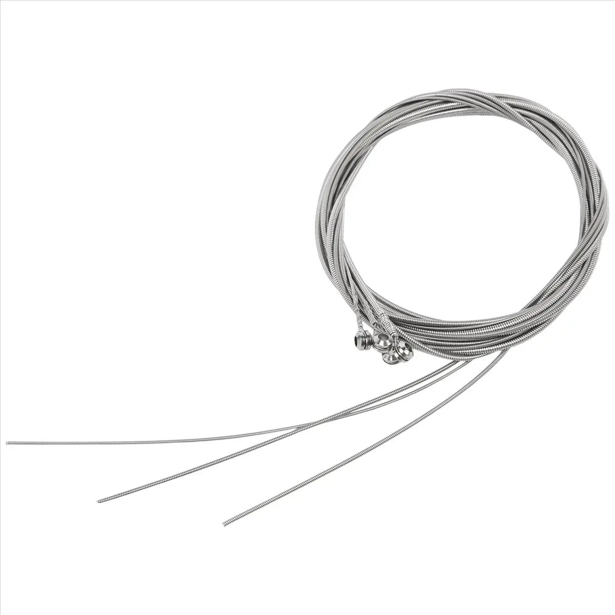 IN-A362U!4 Pcs Stainless Steel Strings Guitar Parts Accessories Guitar String Silver Plated Gauge Guitar Music Accessories