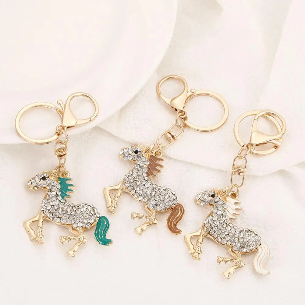 محظوظ الحصان قلادة 2026 سنة الحصان المفاتيح قلادة حسن الحظ سحر السنة الصينية الجديدة زودياك التميمة حلية حقيبة الظهر سيارة #3