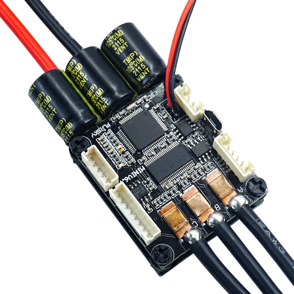 2025 FLIPSKY Mini FSESC6.7 PRO 70A base en VESC6.6 con disipador de calor de aluminio anodizado