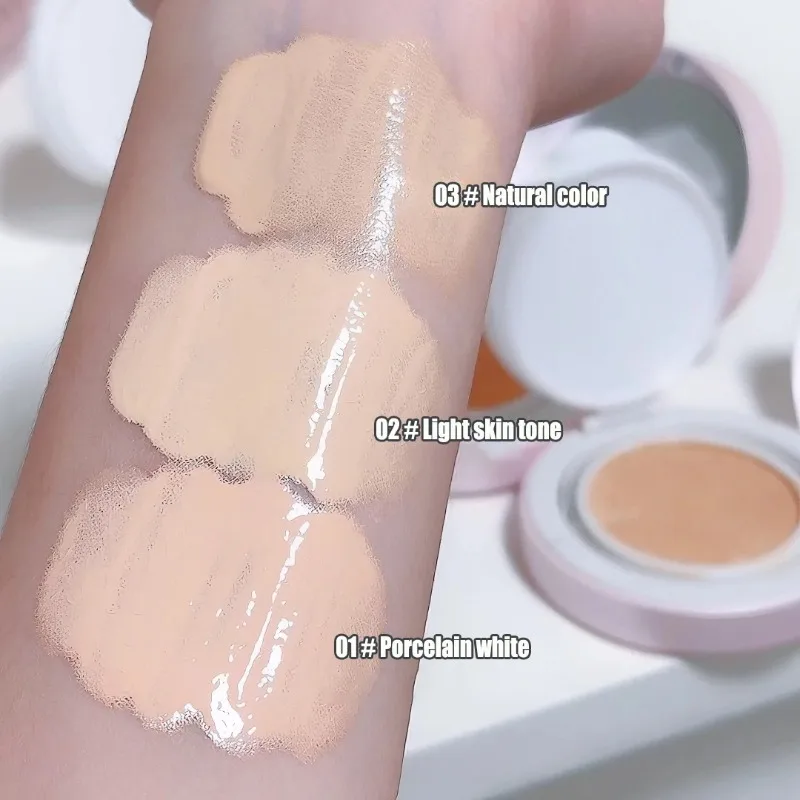 Moisturizing Concealer Air Cushion Foundation Natural Makeup Even Skin Tone Long-lasting Hydrating Concealer BB Cream Cosmetics