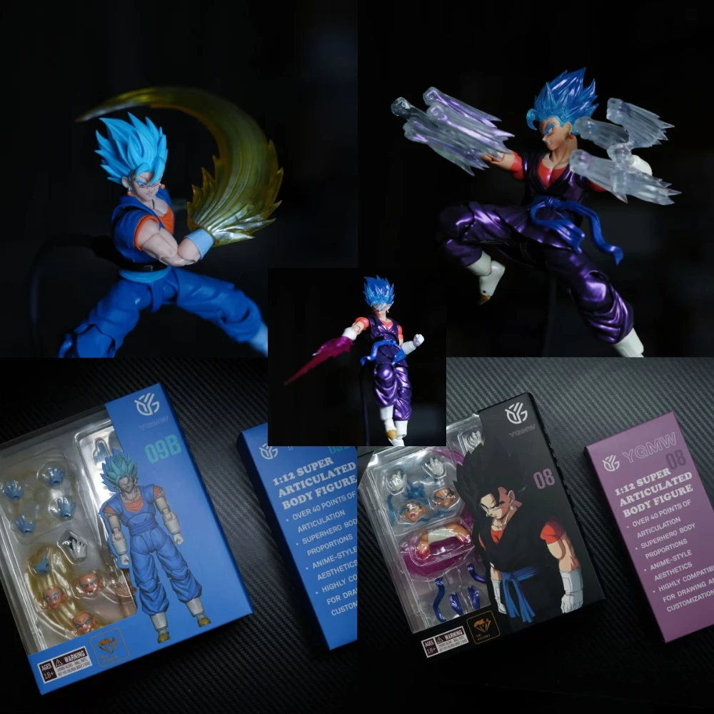 

В наличии доставка в течение 24 YGmw Studio OC Toys Dragon Ball Dragon Ball Heroes Fusion Warrior Vegito 07, фигурка