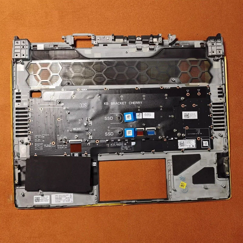 New For Dell Alienware X16 R1 Palmrest Upper Case US Layout Mechanical Cherry MX Switch Keyboard Replacement Part