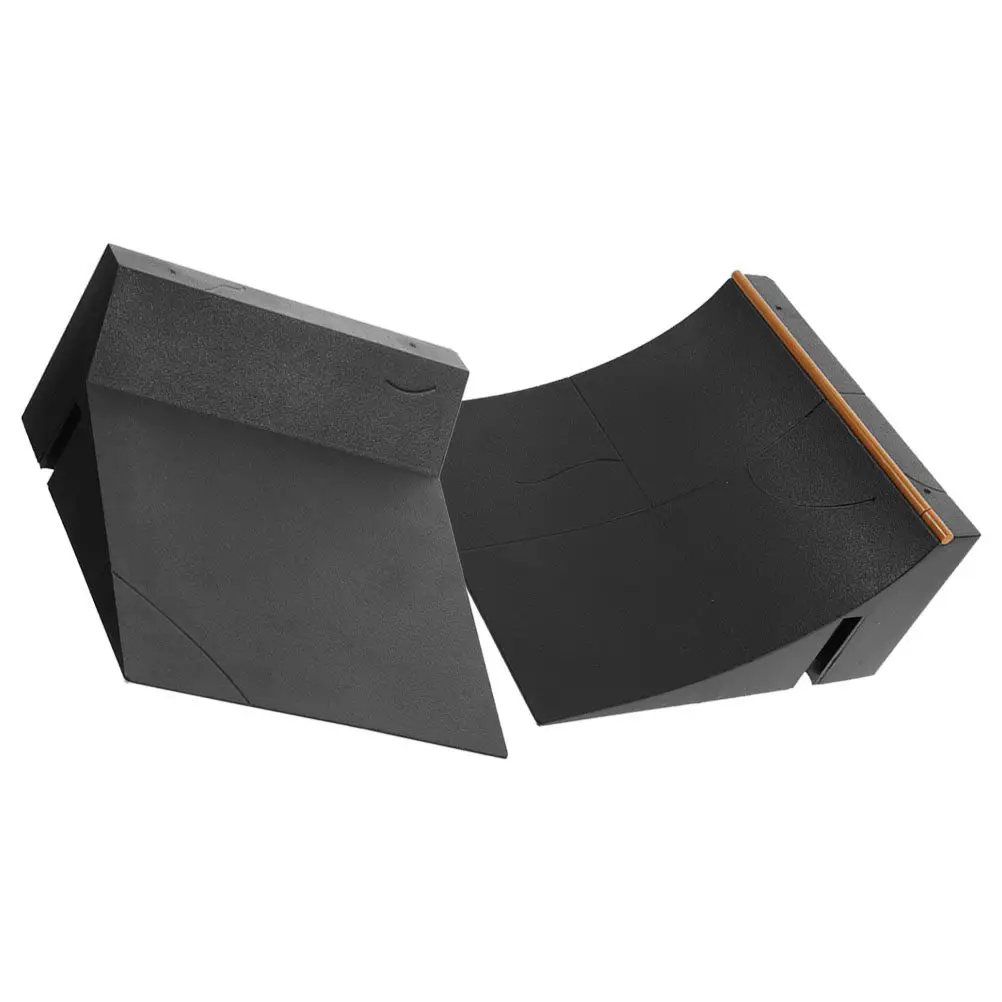 

Набор из 2 пластиковых рампов для фингерборда, комплект препятствий для фингерскейт-парка, для тренировки координации у детей