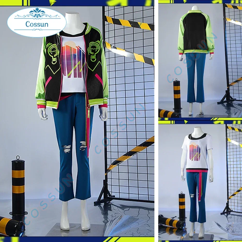 [Customized] Vtuber Nijisanji Inami Rai Half Anniversary Cosplay Costume Game Suit Uniform Halloween Party Role Play Outfit