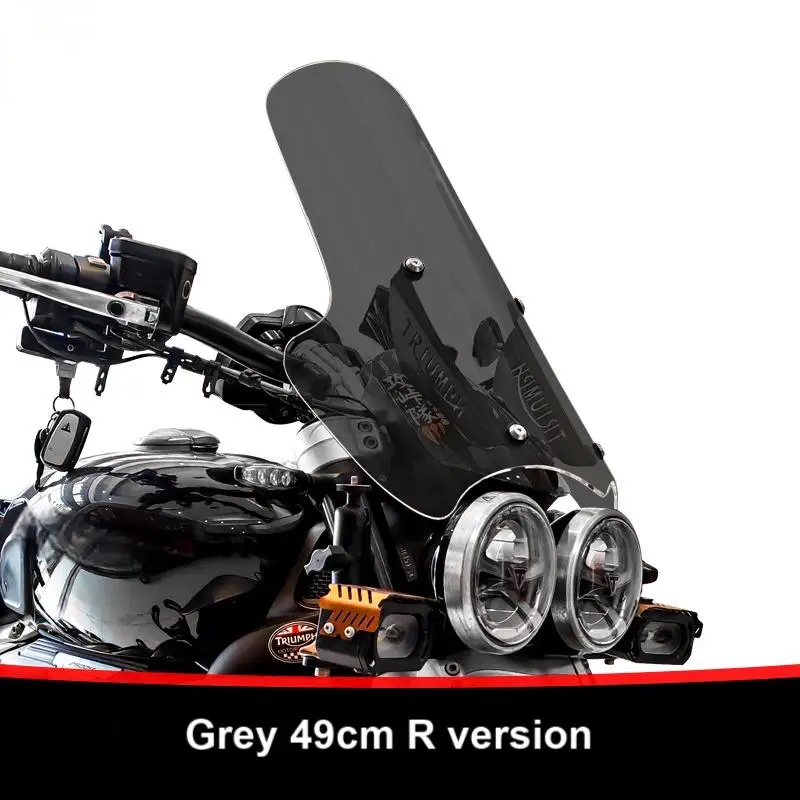 Voor Triumph Rocket 3 GT Rocket 3 voorruit R-versie gemodificeerde aangepaste voorruit GT-versie brede voorruitaccessoires