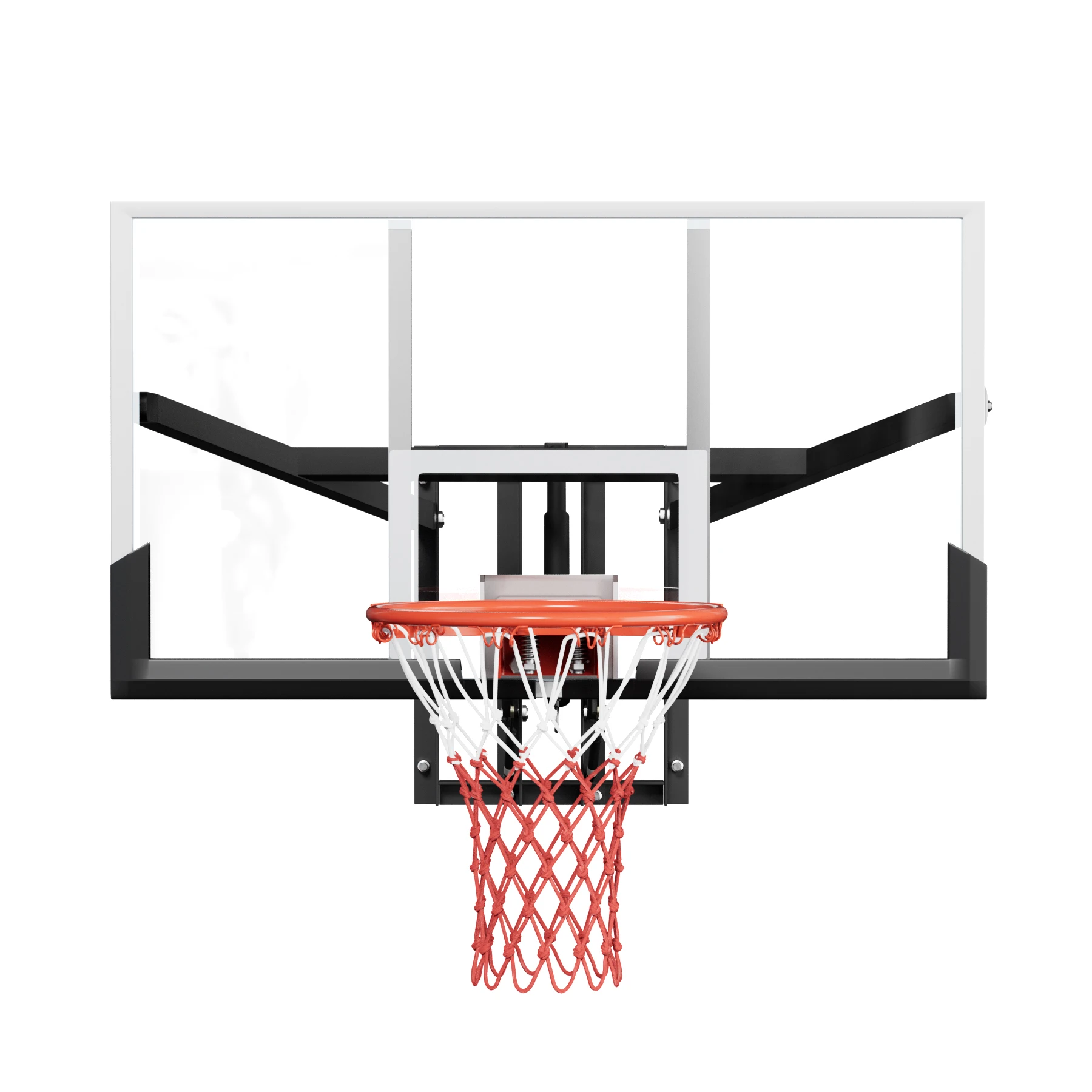 手回し式昇降バスケットボールスタンド 壁掛け式 高さ調節可能＆固定式バスケットゴール クイックプレイデザイン