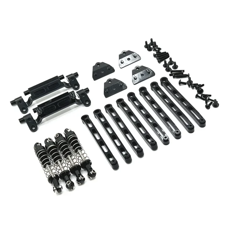 Metal upgrade, rod, shock absorber, rod seat, shock mount, suit, for Mn model 1/12 MN78 RC Car parts