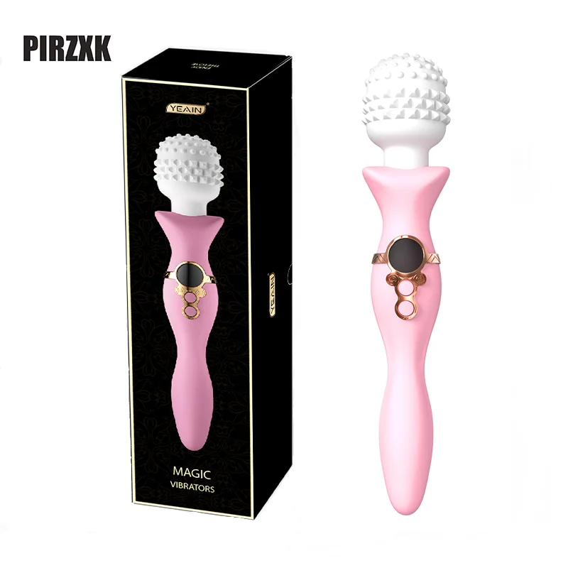 New Sex Toys Dildo Powerful Vibrator for Women AV Magic Wand G-spot Orgasm Masturbator Double Head Stimulation Vibrator