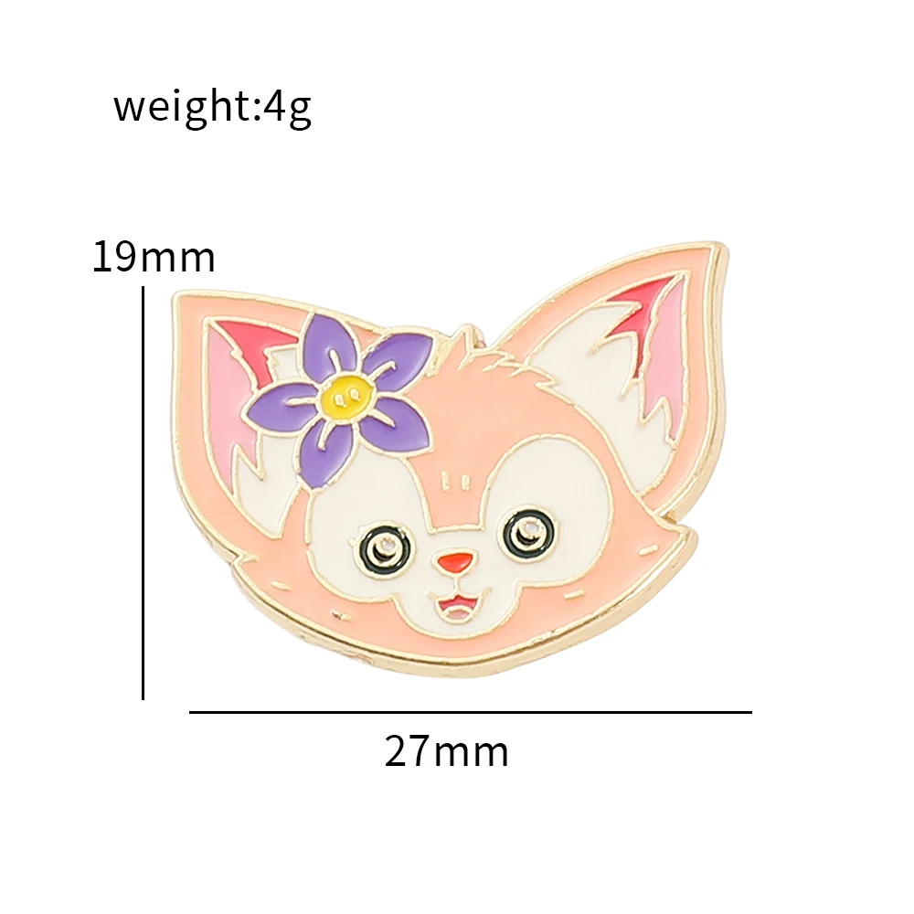 Sanrio Kuromi My Melody StellaLou Charmeleon Anime Lapel Pins for Backpack Brooches Collar Jeans Jacket Fashion Jewelry