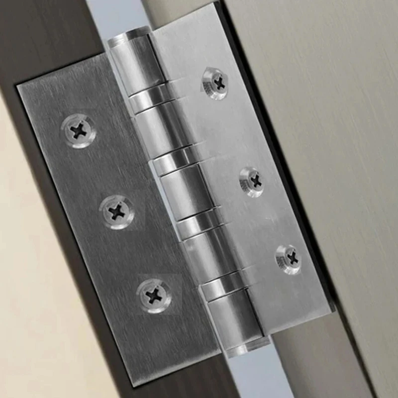 1/10Pcs Stainless Steel Hinge Wooden Box Mini Hinge Door Fitting For Various Wooden Doors Entrance Doors