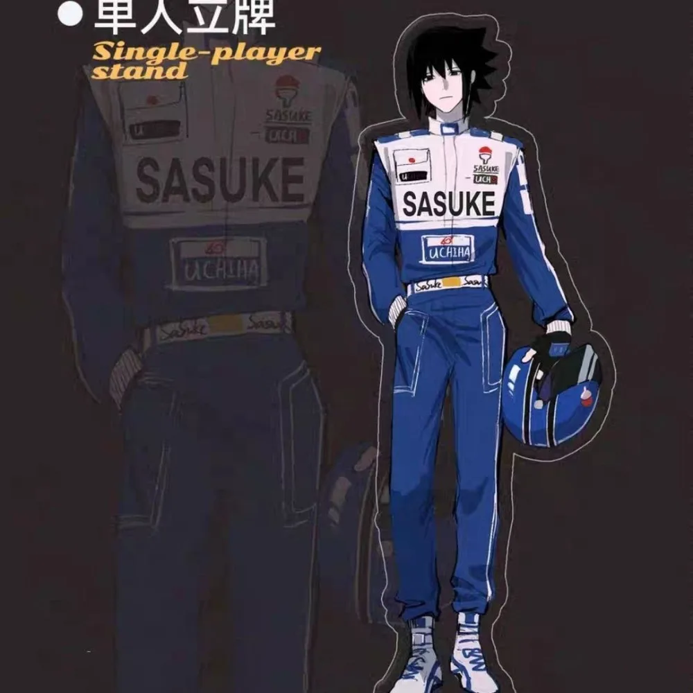 NARUTO Akrilik Berdiri Gambar Uchiha Sasuke Uzumaki Naruto Anime Perifer Lucu Orisinalitas Baju Balap Pemodelan Desktop Ornamen