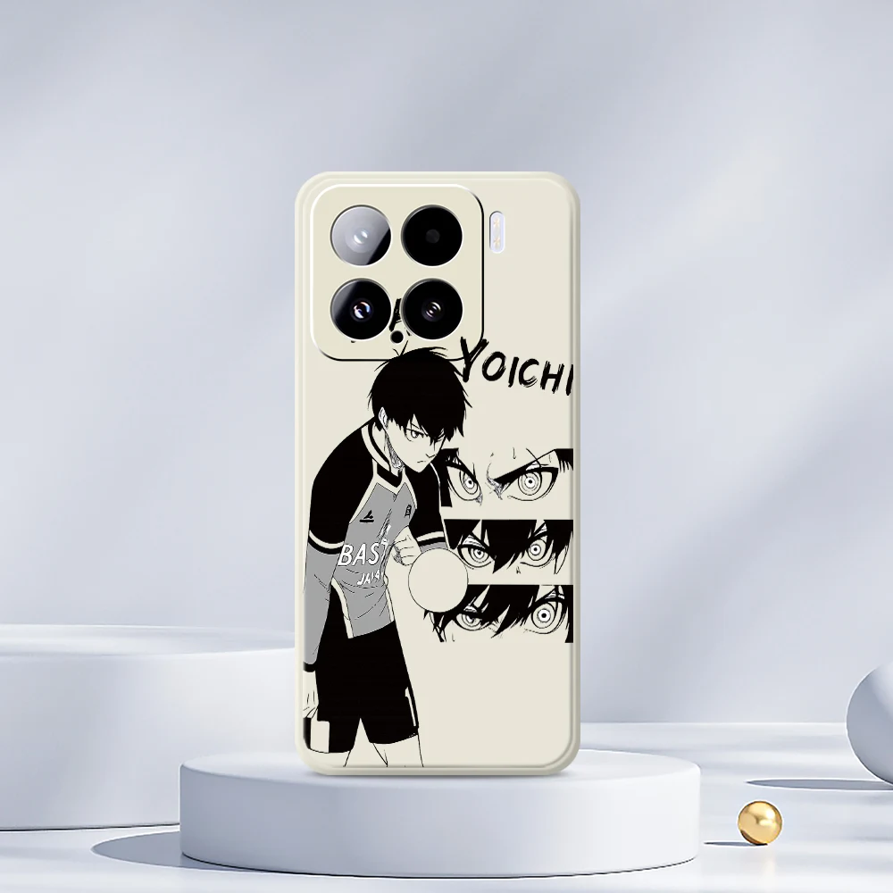 Чехол для телефона с аниме Blue Lock для Xiaomi Mi 15 Ultra Mi 14T 13T 12T 11T Pro, силиконовый чехол для Xiaomi Mi 13T Pro Mi 11T Pro, чехлы