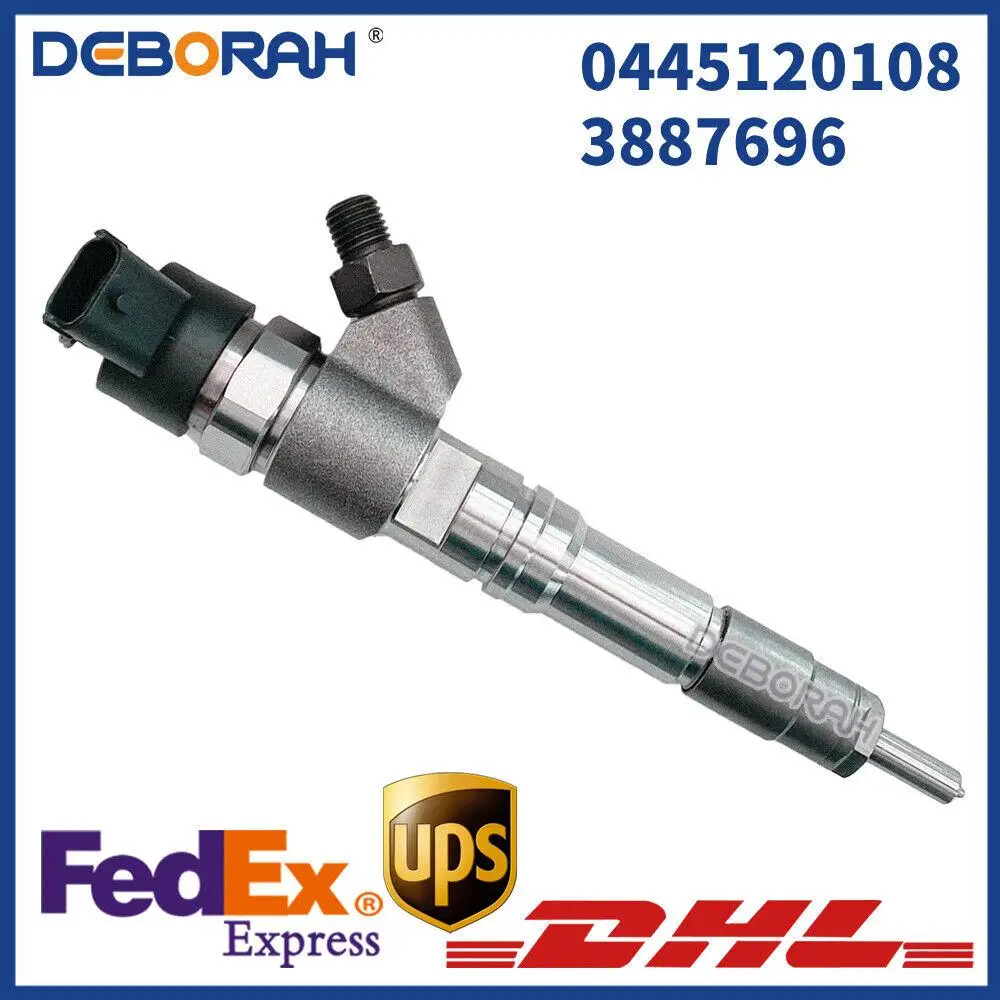 COMMON RAIL FUEL INJECTOR  0445120108 3887696 Injector Assembly FOR VOLVO PENTA