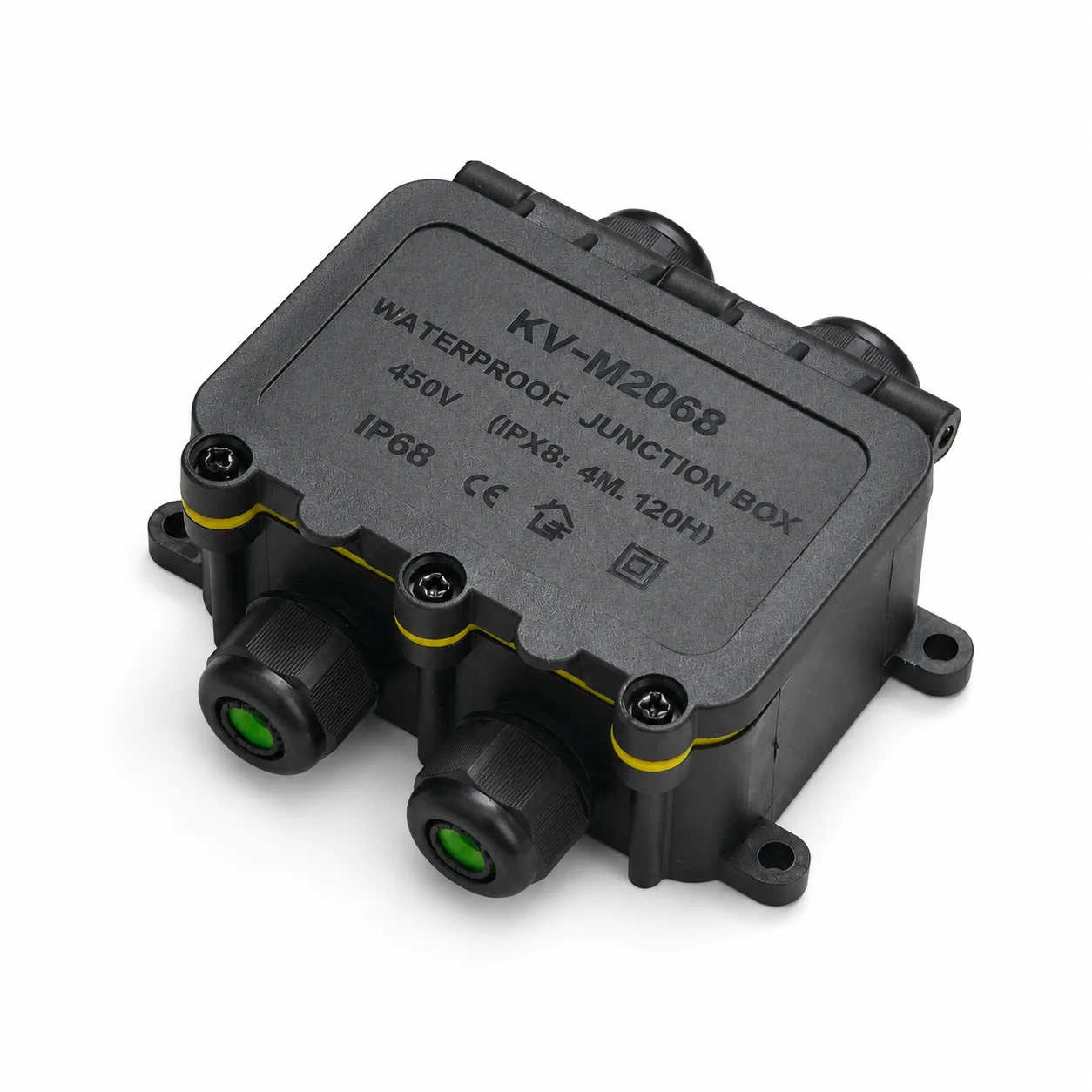 IP68 Waterproof Junction Box 2-8 Way 6 Pole Electrical Cable Connector 32A 450V PA66 for Outdoor Garden Lighting Cable Splice image 5