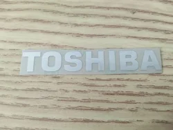 TOSHIBA Metal Logo Sticker For Refrigerator air conditioner Water heater TV Laptop Camera Digital Personalized DIY Decoration