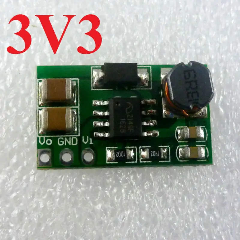 0.9 - 3.3 to 3.3V DC - DC Step up Boost For DC Motor FPGA CPLD PLD STM32 of the Converter Module DD0606SB_3V3