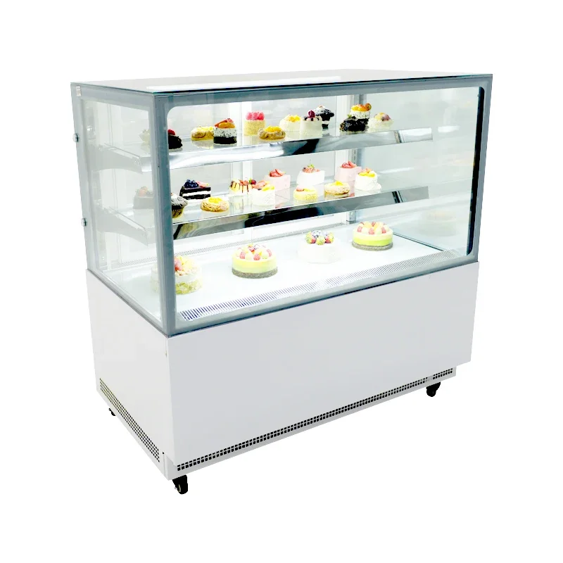 New Style Upright pastry Display Cabinet Cake Showcase refrigerated Cake Display Case