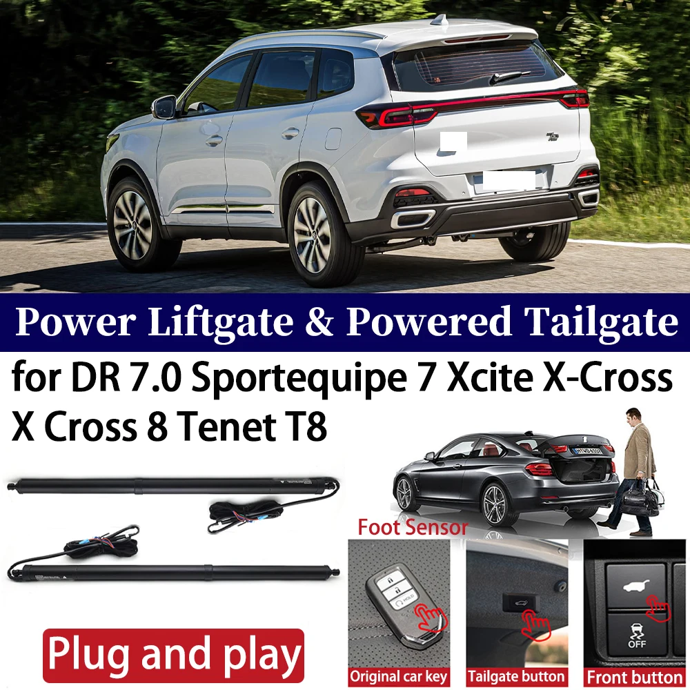 

for DR 7.0 Sportequipe 7 Xcite X-Cross X Cross 8 Tenet T8 ﻿ Car Electric Tailgate Automatic Boot Lift Power Liftgate System