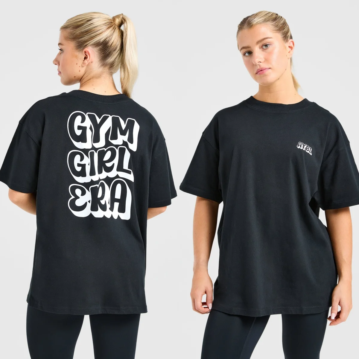 Klassisches Weißes Sportclub Oversized GYM Fitness Sport Marken-Grafik-T-Shirt aus Baumwolle für Herren und Damen, Lockeres Workout-Oberteil – Detail 15