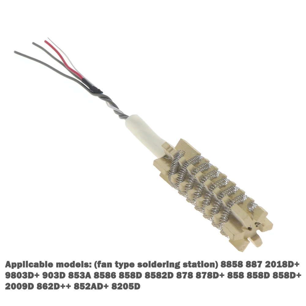 Elemento riscaldante della pistola ad aria calda per 858D 8858 8586 stazione di saldatura nucleo riscaldante in ceramica 220V / 110V strumento di