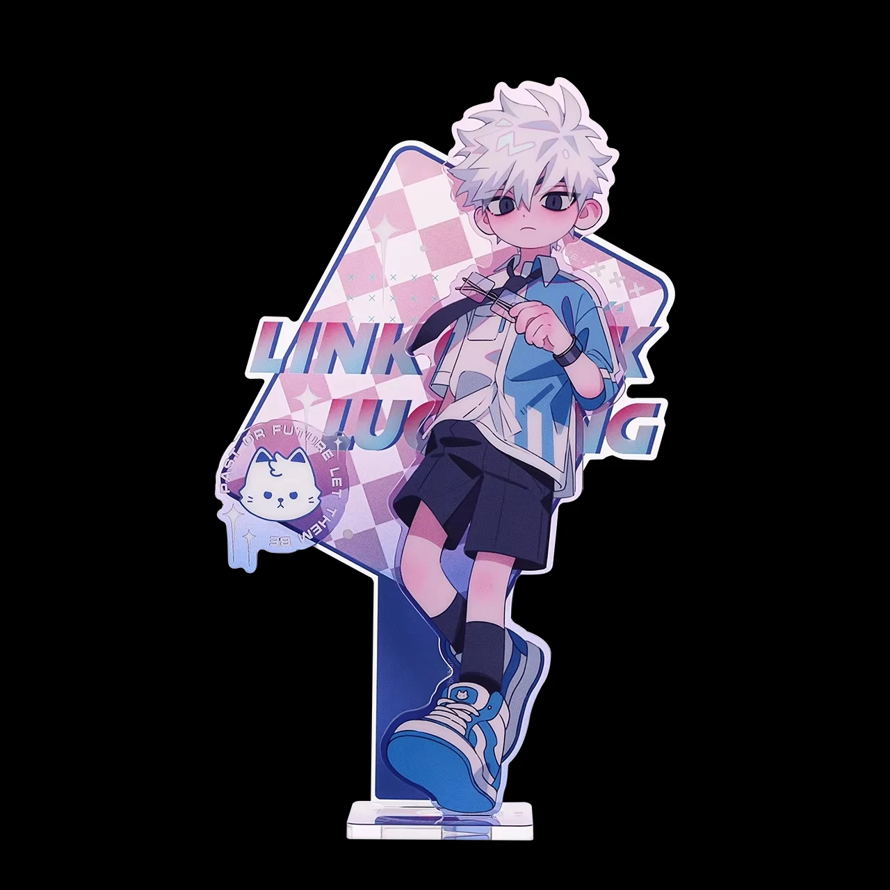 Cartoon Anime Link Click Figure Shiguang Dailiren Cheng Xiaoshi Lu Guang Action Figures Acrylic Stand Model Toy Fans