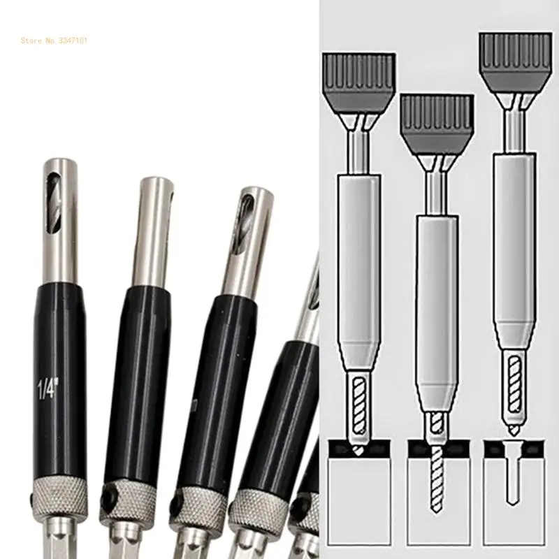 Woodworks Centering Drill Bit Centering Change Door Hinge Drill Bit Set for Professionals and DIY Works Dropship