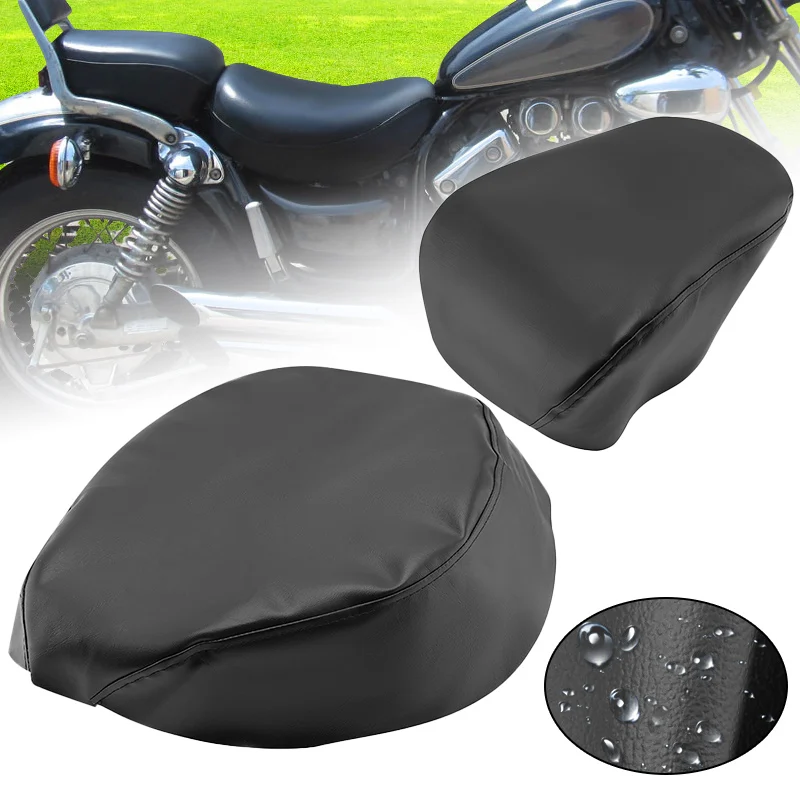 Motorrad-Sitzbezug für Yamaha Virago XV 400 535 1988-1997, tragbar, wasserdicht, schwarzer Bezug, Staubschutz