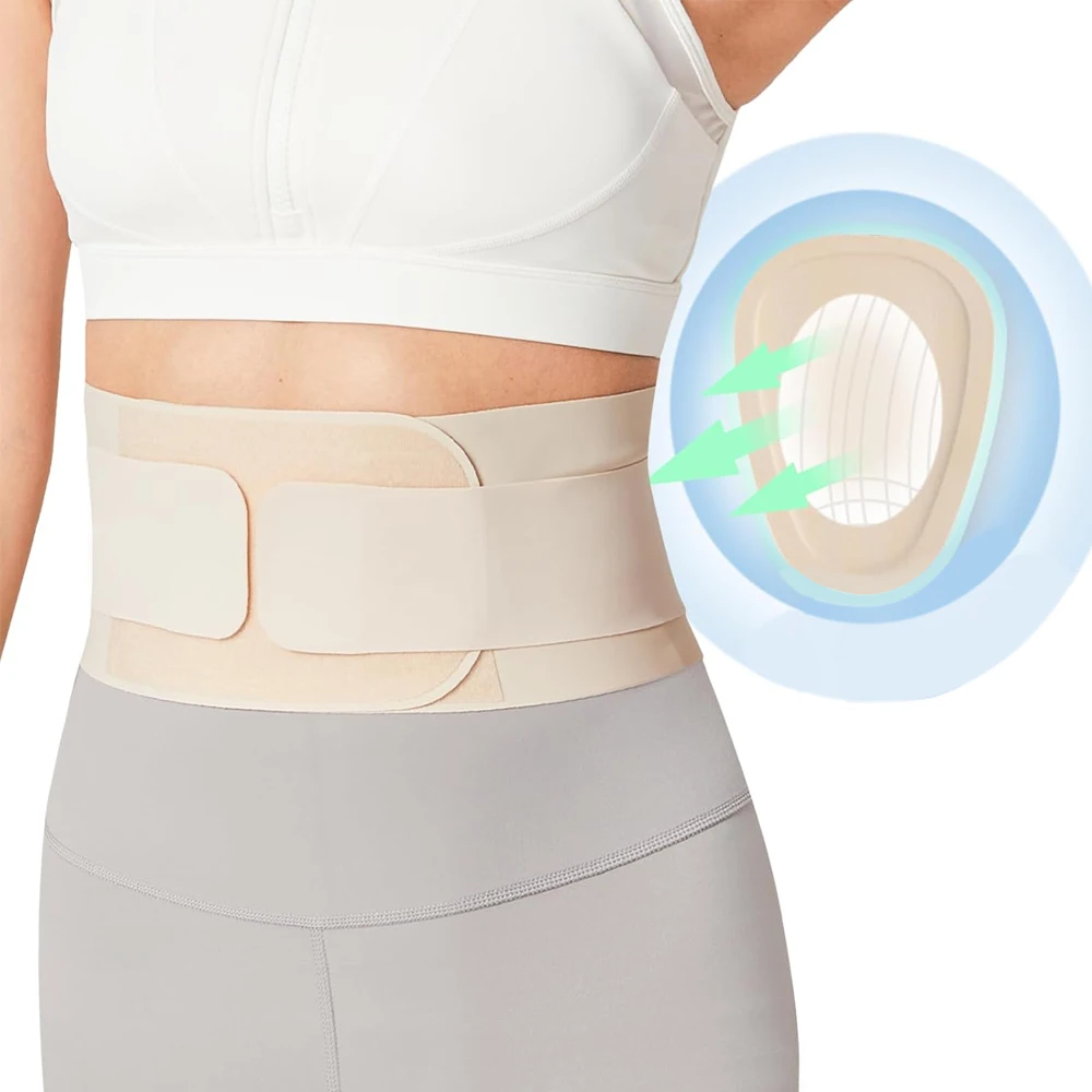 1pc New Thin Back Brace for Lower Back Pain Lumbar Support Belt for Men and Women, Waist Support for Lower Back Pain Relief