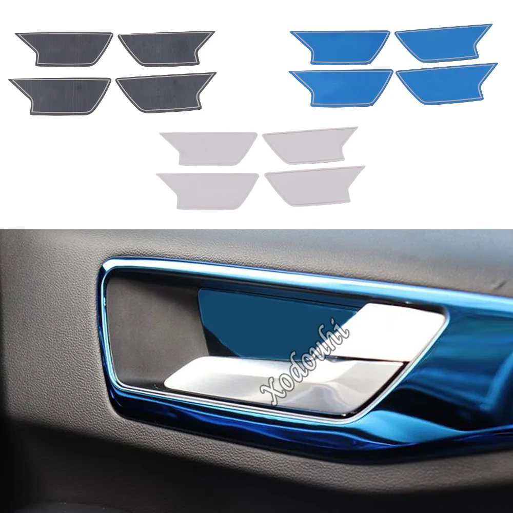 

Рамка из нержавеющей стали, внутренняя дверь, наклейка на чашу, Обложка, аксессуары для интерьера автомобиля Ford Focus 2019 2020 2021