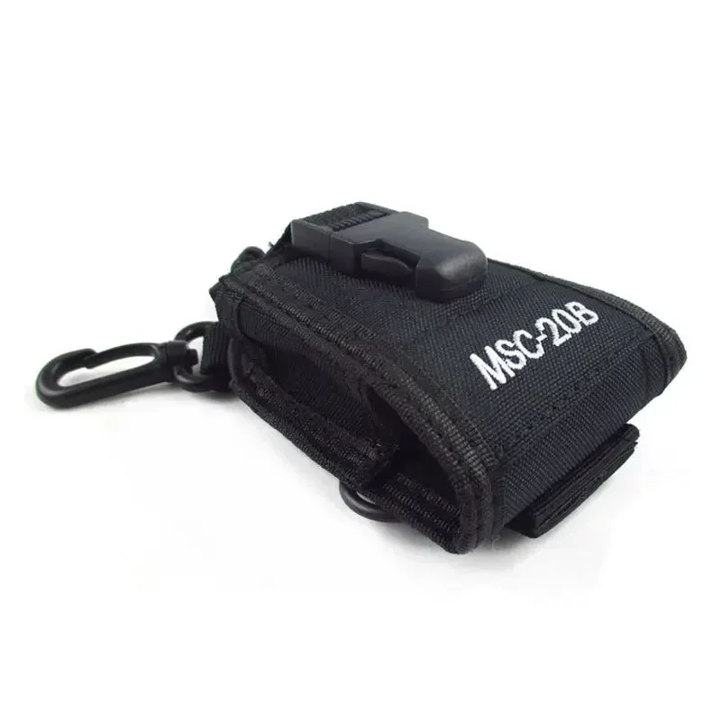 MSC-20B Walkie-Talkie Universal Nylon Pouch Bag Holster Carry Cover Case for Baofeng Radio UV-5R UV-9R UV-82 888S MD-380 GT-3